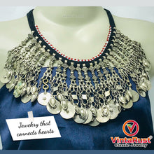 Load image into Gallery viewer, Tribal Vintage Long Charm Dangling Tassels Necklace