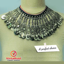 Load image into Gallery viewer, Tribal Vintage Long Charm Dangling Tassels Necklace