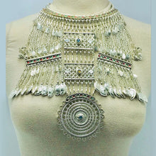 Load image into Gallery viewer, Boho-Chic Vintage Tribal Oversized Choker Necklace