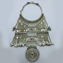 Load image into Gallery viewer, Boho-Chic Vintage Tribal Oversized Choker Necklace