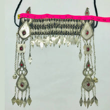 Load image into Gallery viewer, Turkmen Silver Tribal Kuchi Matha Patti, Massive Head Piece