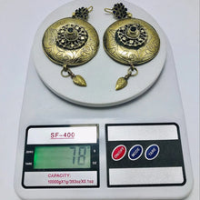 Load image into Gallery viewer, Turkmen Vintage Massive Dangle Earrings