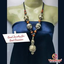 Load image into Gallery viewer, Vintage Beaded Turkman Bells Necklace
