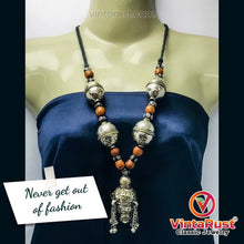 Load image into Gallery viewer, Vintage Tribal Beaded Necklace