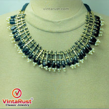 Load image into Gallery viewer, Beads and Pearls Kuchi Jewelry Set