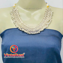 Load image into Gallery viewer, Silver Kuchi Vintage Bells Choker Necklace