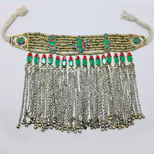 Load image into Gallery viewer, Vintage Rustic Bohemian Kuchi Choker Necklace With Bells