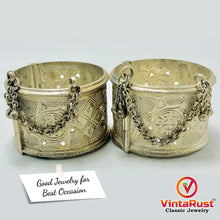 Load image into Gallery viewer, Vintage Boho Kuchi Statement Cuff Bracelet