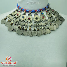 Load image into Gallery viewer, Vintage Massive Coins Choker Necklace