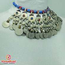 Load image into Gallery viewer, Vintage Massive Coins Choker Necklace