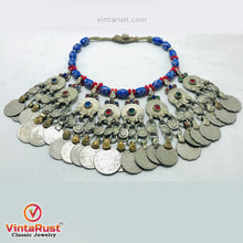 Load image into Gallery viewer, Vintage Massive Coins Choker Necklace