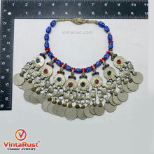 Load image into Gallery viewer, Vintage Massive Coins Choker Necklace