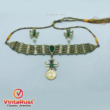 Load image into Gallery viewer, Birds Golden Necklace With Earring