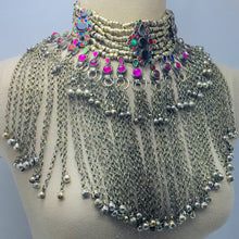 Load image into Gallery viewer, Vintage Gypsy Long Bells Oversized Choker Necklace