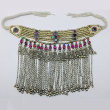 Load image into Gallery viewer, Vintage Gypsy Long Bells Oversized Choker Necklace