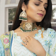 Load image into Gallery viewer, Bohemian Tribal Amulet Choker with Jewellery Set