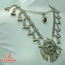 Load image into Gallery viewer, Vintage Kuchi Boho Bib Necklace