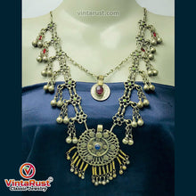 Load image into Gallery viewer, Vintage Kuchi Boho Bib Necklace