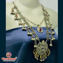 Load image into Gallery viewer, Vintage Kuchi Boho Bib Necklace