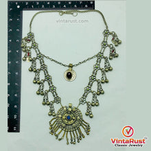 Load image into Gallery viewer, Vintage Kuchi Boho Bib Necklace