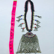 Load image into Gallery viewer, Vintage Kuchi Long Bells Pendant Necklace