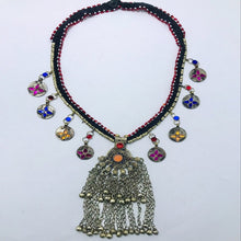Load image into Gallery viewer, Vintage Kuchi Long Bells Pendant Necklace