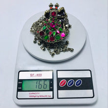 Load image into Gallery viewer, Vintage Kuchi Long Bells Pendant Necklace