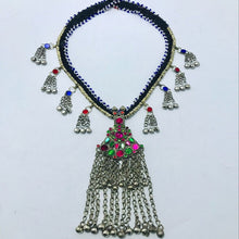 Load image into Gallery viewer, Vintage Kuchi Long Bells Pendant Necklace