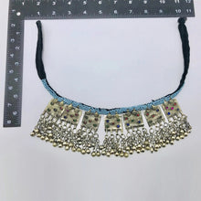 Load image into Gallery viewer, Vintage Necklace With Dangling Pendants and Turquoise Beading