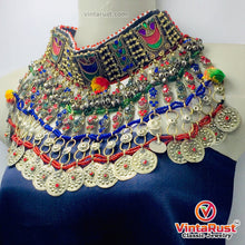 Load image into Gallery viewer, Vintage Massive Kuchi Choker Necklace