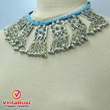 Load image into Gallery viewer, Vintage Necklace With Dangling Pendants and Turquoise Beading