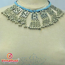 Load image into Gallery viewer, Vintage Necklace With Dangling Pendants and Turquoise Beading
