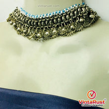 Load image into Gallery viewer, Vintage Silver Bells Choker Necklace