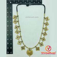 Load image into Gallery viewer, Vintage Tribal Coin Pendant Necklace