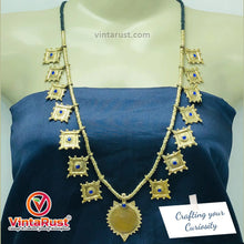 Load image into Gallery viewer, Vintage Tribal Coin Pendant Necklace
