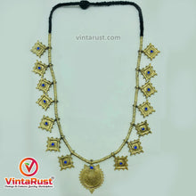 Load image into Gallery viewer, Vintage Tribal Coin Pendant Necklace