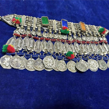 Load image into Gallery viewer, Vintage Tribal Massive Fish Choker Necklace