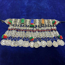 Load image into Gallery viewer, Vintage Tribal Massive Fish Choker Necklace