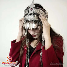 Load image into Gallery viewer, Boho Ethnic Headpiece with Long Dangling Tassels