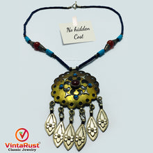 Load image into Gallery viewer, Vintage Turkmen Style Beaded Pendant Necklace