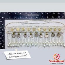Load image into Gallery viewer, White Statement Beaded Choker Necklace