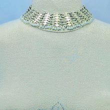 Load image into Gallery viewer, Woven Pearl Handmade Afghan Choker Necklace