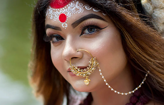 Types of Nath (Nose pins) from Different Traditions