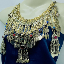 Load image into Gallery viewer, Oversized Necklace Embellished with Fish Motifs
