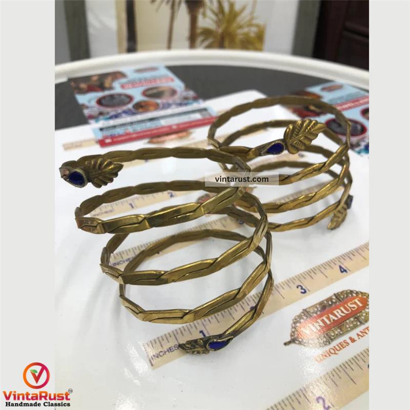 Gypsy Kuchi Hinged Vintage Cuff Bracelet