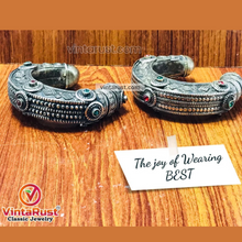 Load image into Gallery viewer, Antique Boho Tribal Cuff Bracelet
