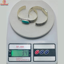 Load image into Gallery viewer, Turkoman Traditional Hippie Style Turquoise Bracelet
