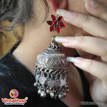 Load image into Gallery viewer, Handmade Vintage Jhumka Earrings
