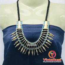 Load image into Gallery viewer, Ethnic Handmade Necklace With Earrings  Jewelry Set
