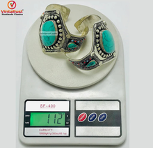 Load image into Gallery viewer, Vintage Boho Ethnic Kuchi Tribal Cuff Bracelet
